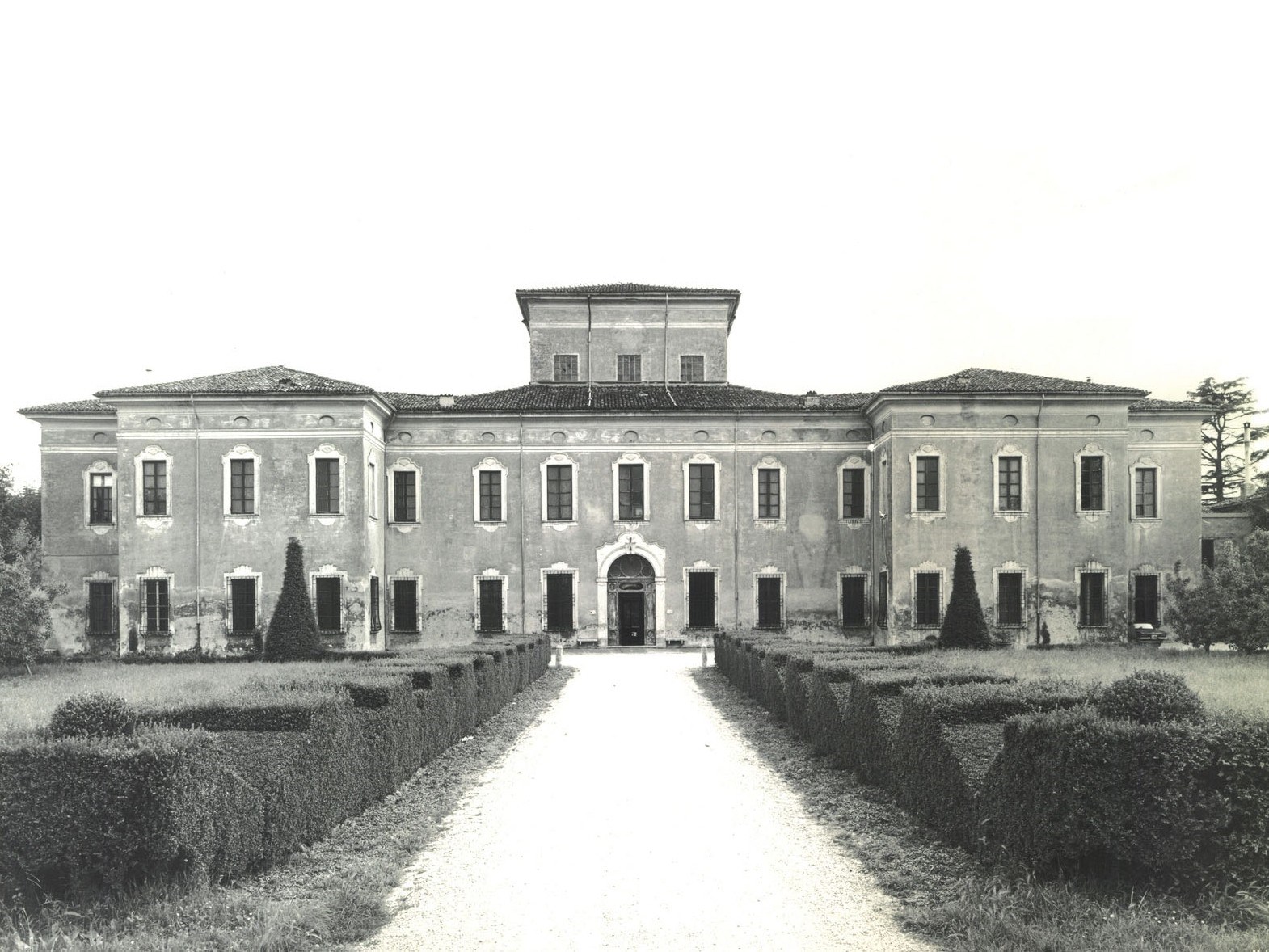 Vecchia foto della Villa